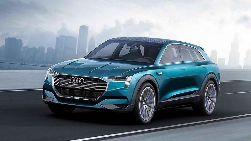 Koncept Audi e-tron Sportback.
