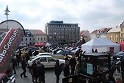 V Příbrami se sjela historická auta a motorky v rámci tradiční akce Česká Route 66.