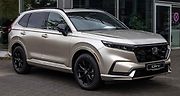U Hondy CR-V lze zadní dveře otevřít téměř do pravého úhlu.