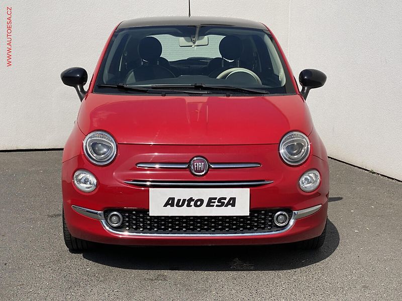 Fiat 500 (2018) 1.2i, Lounge, kůže, panor - fotka 2 z 17