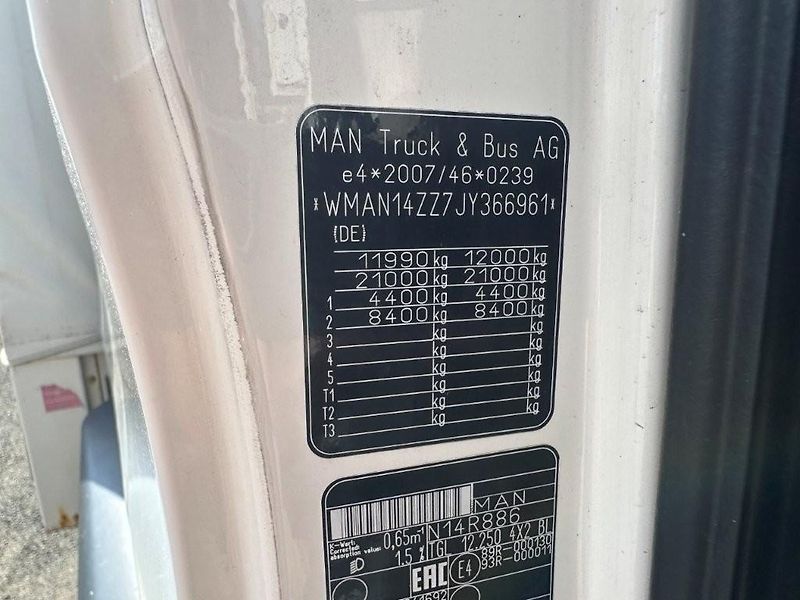 MAN TGL (2017) 12.250 klima lůžko E6 - fotka 15 z 16