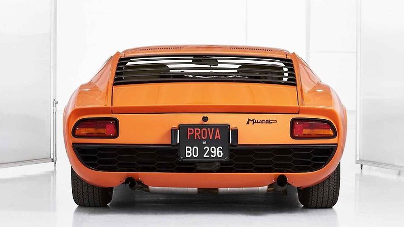 Lamborghini Miura z filmu The Italian Job
