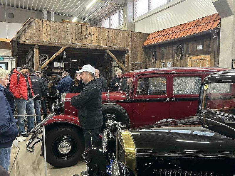 Den otevřených vrat v muzeu Veteran Praga Otrokovice, 22.11.2025.