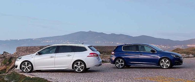 Peugeot 308 GT SW.