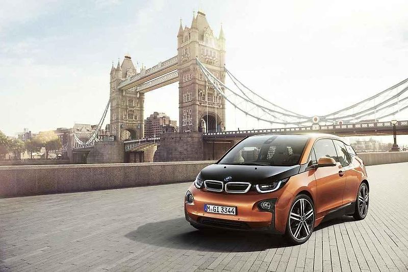 Elektromobil BMW i3.