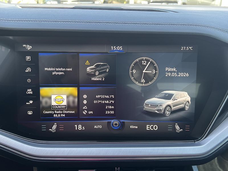 Volkswagen Touareg (2019) 3.0TDi*210kW*4x4*Servis*Tažné - fotka 20 z 41