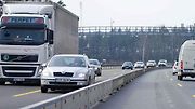 Situace na dálnice D1 během její modernizace