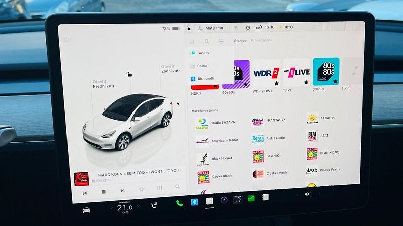 Tesla Model Y (2022) LR AWD Berlin Záruka SoH 93,4% - fotka 50 z 57
