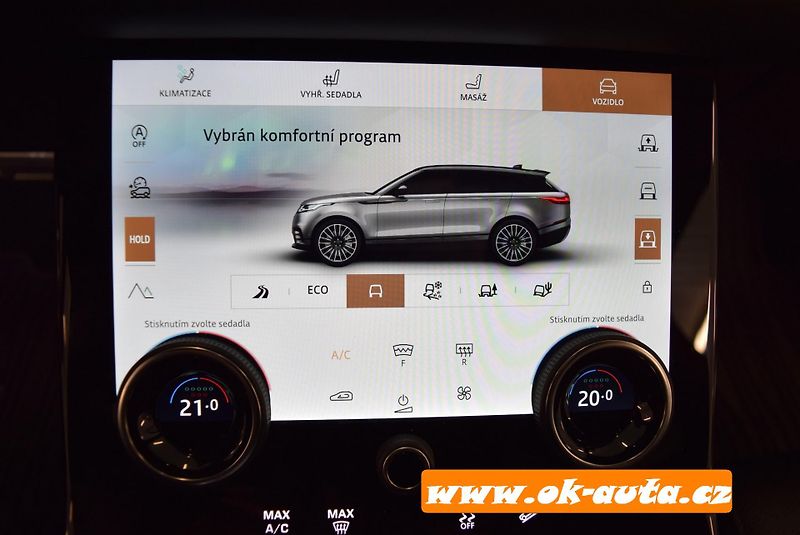 Land Rover Range Rover Velar 3.0L R-DYNAMIC 294 kW ZÁRUKA  - fotka 50 z 74