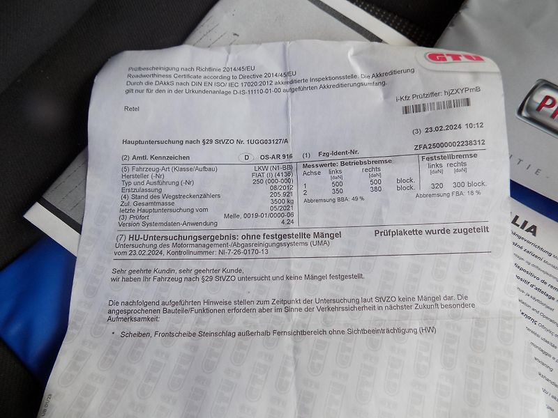 Fiat Ducato (2012) 2,3 96KW  MAXI KLIMA - fotka 32 z 34