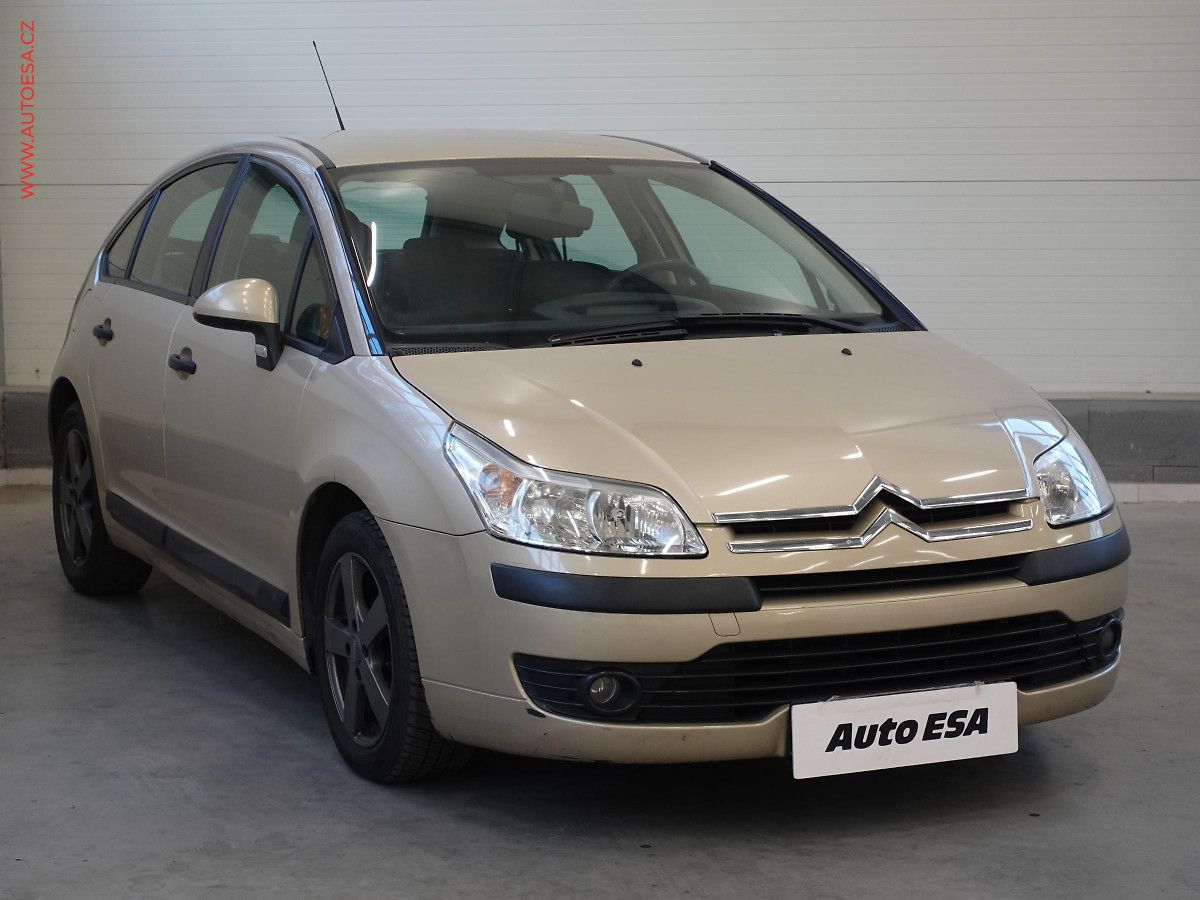 Citroën C4 1.4i, ČR, AC, temp