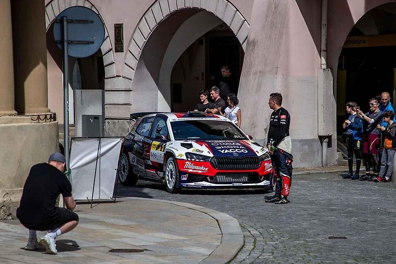 Rallysprintový závod KOWAX Valašská rally, 7. dubna 2024, Nový Jičín.