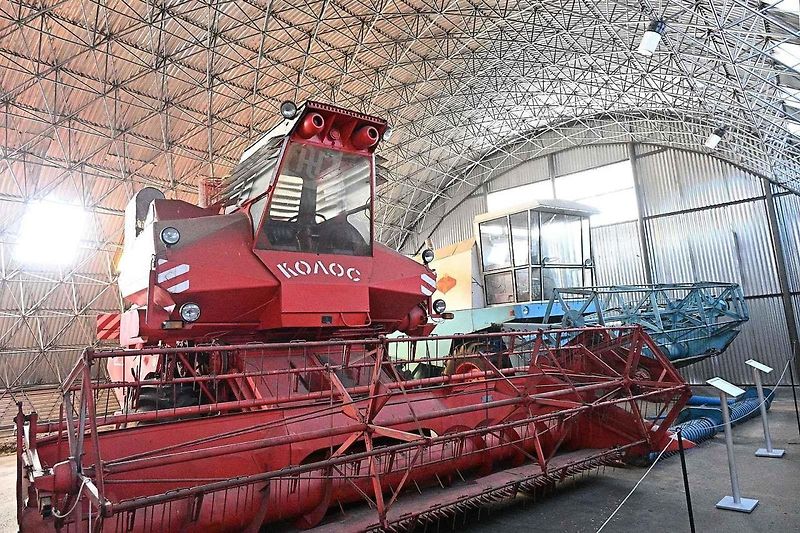 Z akce Pradědečkův traktor v Národním zemědělském muzeu v Čáslavi.