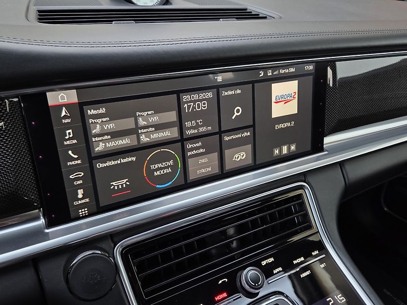 Porsche Panamera TURBO ZÁRUKA APPROVED!!! - fotka 28 z 59