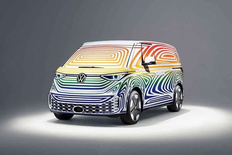 Poslední kamufláž vozu VW ID. Buzz před odhalením