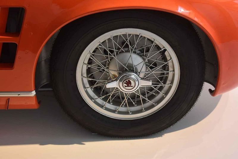 Škoda 1100 OHC kupé je dnes součástí sbírky firemního muzea Škody Auto