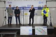 Slavnostní zahájení stavby dalšího úseku dálnice D7 se konalo v pátek 6. prosince v Třebízi.
