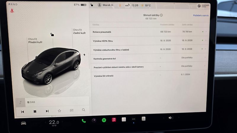 Tesla Model Y (2023) LR AWD DE Záruka SoH 93% - fotka 30 z 38