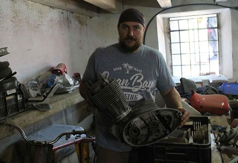 Kouzelný mlýn v Hradčanech otevírá muzejní expozici zapomenutých a ztracených motocyklů a strojů.