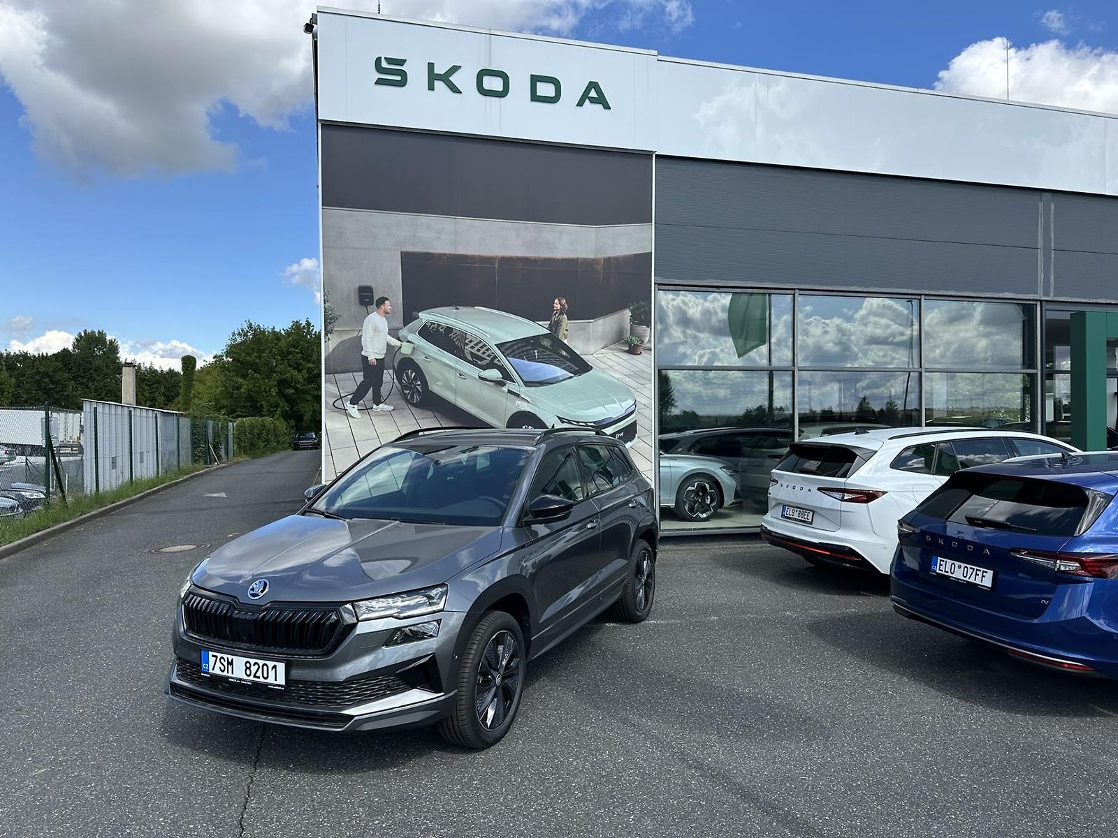 Škoda Karoq Sportline 4x4, nez. topení