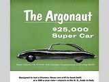 Dobová reklama na limuzínu Argonaut State Limousine.