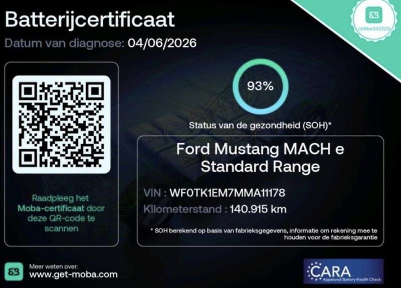 Ford Mustang Mach-E RWD 75kWh 190kW 1.Maj DPH - fotka 29 z 29