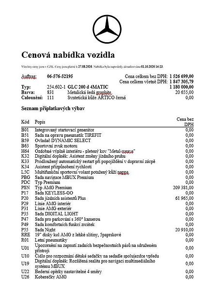 Mercedes-Benz GLC (2026) 200 d 4MATIC - fotka 17 z 19