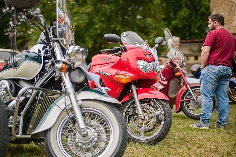 Veteráni ovládli Holovousy. U zámku se představilo na 180 historických exponátů
