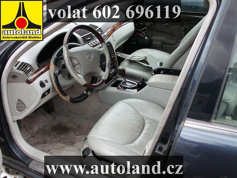 Mercedes-Benz Třídy S (2003) VOLAT 602 696 119 - fotka 7 z 9