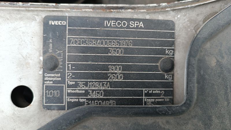 Iveco Daily 35C12 chladír. skříň + čelo  - fotka 34 z 36