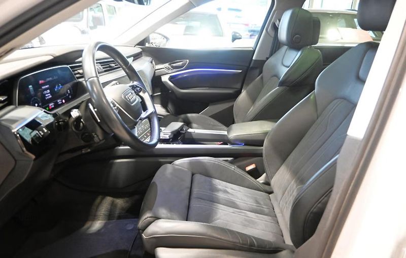 Audi Q8 e-tron 55 Q 360k Pano Tažné BLIS - fotka 8 z 27