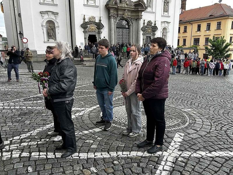 Oslavy osvobození v Klatovech.