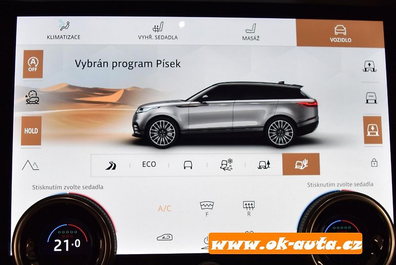 Land Rover Range Rover Velar 3.0L R-DYNAMIC 294 kW ZÁRUKA  - fotka 59 z 74