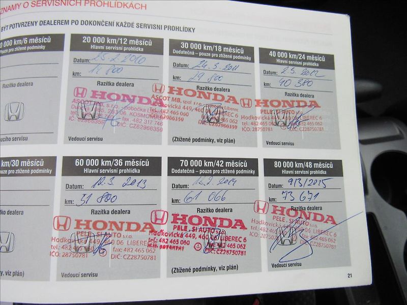 Honda CR-V 2,0 i-VTEC 4x4 Elegance - fotka 27 z 28