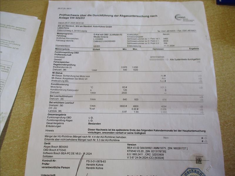 Škoda Octavia 1,6 MPI, digi klima, 1.maj, - fotka 29 z 29