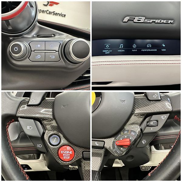 Ferrari F8 (2022) Spider*LIFT*DISPLAY*TEMPOMAT - fotka 18 z 18