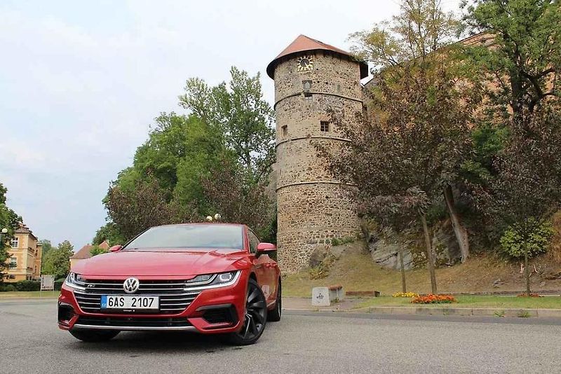 Volkswagen Arteon během testu