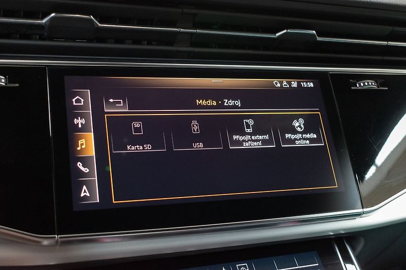 Audi Q8 50TDI S-LINE*4x4*AIR*KESSY*DPH - fotka 29 z 45