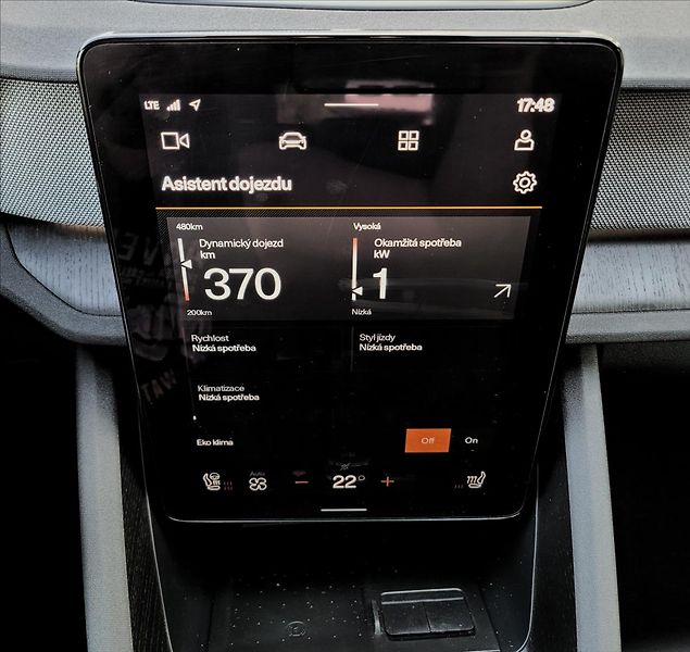 Polestar 2 0,0 300kw,AWD,MATRIX,SOH 91,5% - fotka 33 z 50