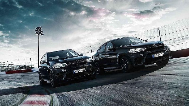 BMW X5 M a X6 M v edici Black Fire.