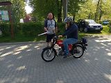 Motory, co něco pamatují. Tak to vypadalo v Jiřících na prvního máje. Podívejte se.