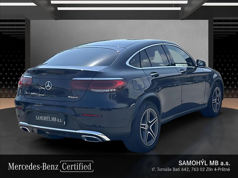 Mercedes-Benz GLC 400d 4MATIC kupé AMG linie - fotka 4 z 12