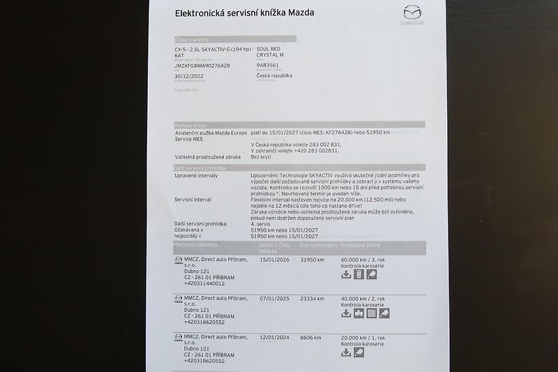 Mazda CX-5 2,5 AT 4x4 Revolution, záruka - fotka 32 z 32
