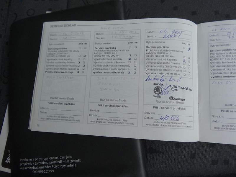 Škoda Fabia Kom.1.2i 12V Taž.zař.+zim.kola - fotka 15 z 19