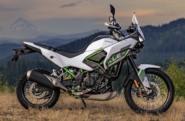 Univerzál pro každodenní jízdu i zábavu v lehkém terénu, to je nová KLE500., zdroj: Foto: Kawasaki