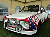 Závodní Škoda 130 RS na motoristické slavnosti Legendy.
