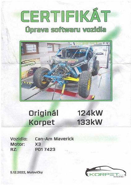 Can-Am Maverick X3 X RS Turbo (2018) Maverick X3 X RC Turbo - fotka 36 z 37