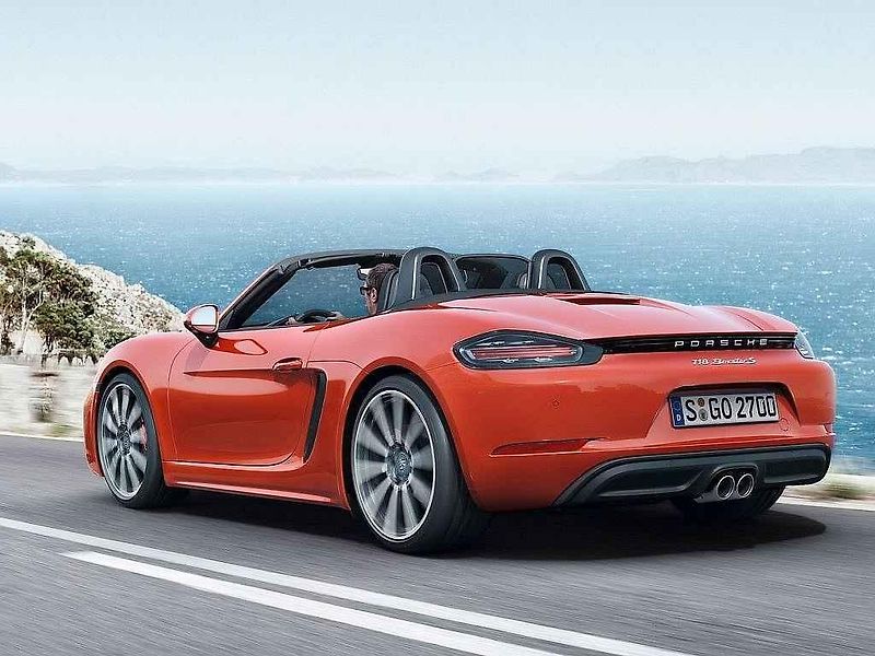 Porsche 718 Boxster.