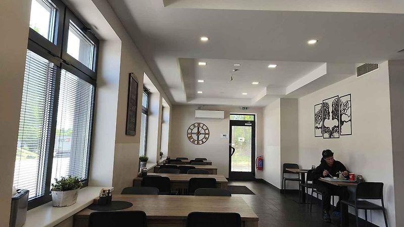 V Restauraci Motogrill u Humpolce jsme si dali poctivou dršťkovou a knedlo, zelo, vepřo.