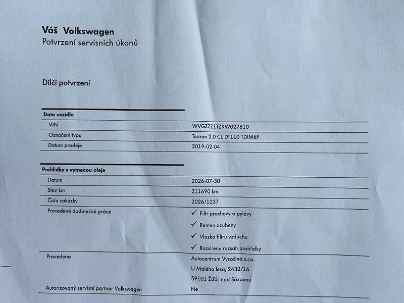Volkswagen Touran (2019) 2.0TDI 110kW! Join! ROZVODY! - fotka 21 z 36